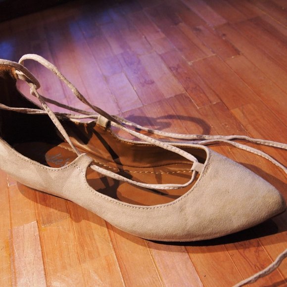 candies ballet flats